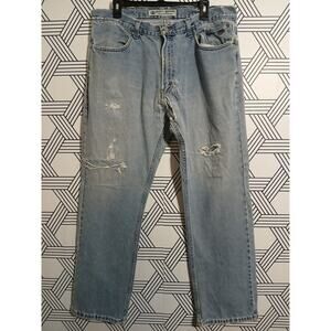 Harley Davidson Mens Super Distressed Jeans Size  38